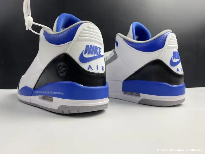 Official Maikesneakers CT8532-040 White 3 Retro Jordan Air Blue 0406